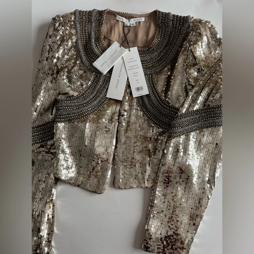 Veronica Beard Phaedra Sequin-Embellished Jacket & Skirt Set - Picture 13 of 16
